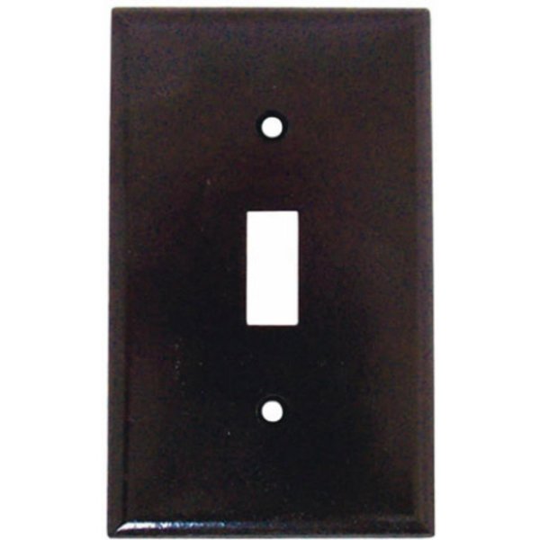 Arrow Hart Wall Plate Toggle 1Gang Brown 2134B-BOX